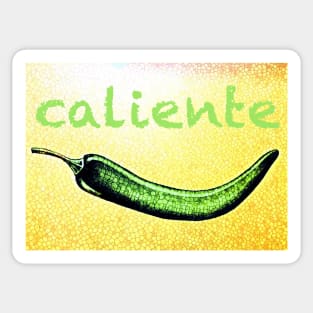 Caliente Pepper Sticker